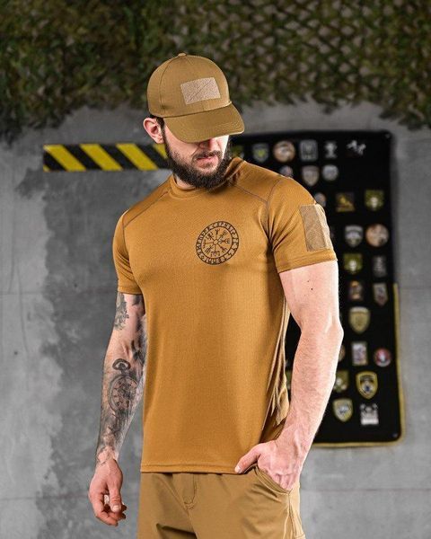 T-shirt CoolPass runes coyote DL7019 розмір S 92180 фото