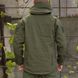 Куртка софтшел Олива Soft Shell на флисе розмір S 4233 фото 7