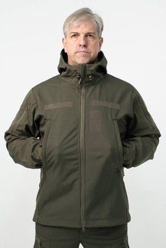 Военная куртка на флисе Soft Shell Military масло размер S 02605-S фото