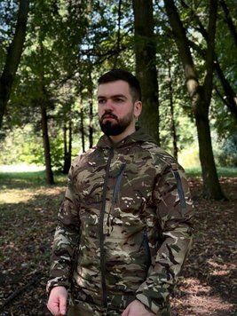Тактична куртка RISEN-STIFF multicam розмір 46 01605-46 фото