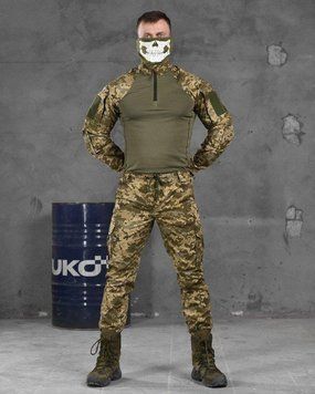 Летняя форма пиксель, костюм пиксель, тактический костюм пиксель УБАКС штаны, летний костюм ЗСУ пиксель размер S 86429 фото