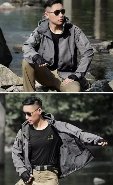 Куртка Soft Shell ESDY Shadow Grey (сірий) розмір S A00156 фото