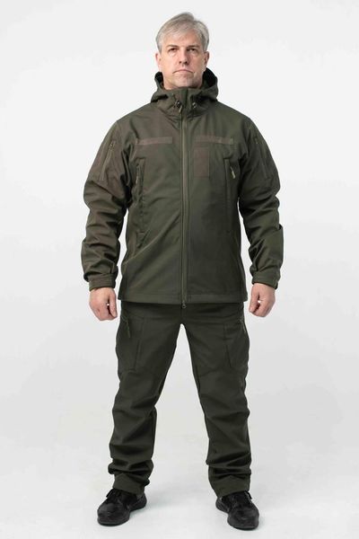 Военная куртка на флисе Soft Shell Military масло размер S 02605-S фото