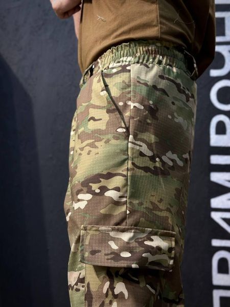 Брюки Джоггеры РипСтоп На Резинке Мультикам Tactical MTP размер 46 01021-46 фото
