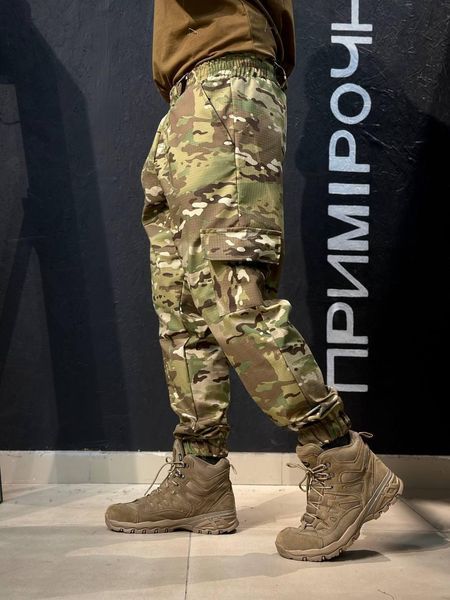 Брюки Джоггеры РипСтоп На Резинке Мультикам Tactical MTP размер 46 01021-46 фото
