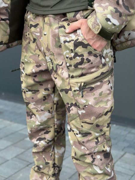 Штани мультикам софтшел Military розмір S 00590-S фото