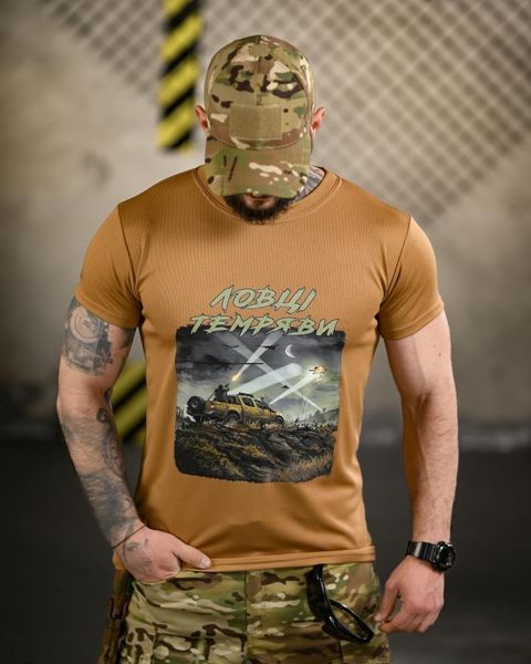 Тактична футболка BORN OF WAR Ловці темряви coyot ВТ4727 розмір S 96192 фото
