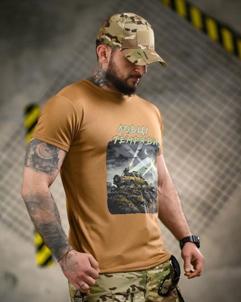 Тактична футболка BORN OF WAR Ловці темряви coyot ВТ4727 розмір S 96192 фото