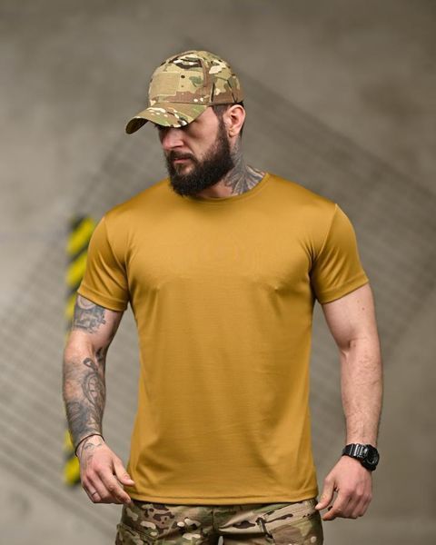 Тактична футболка SELION Veteran coyot ТР6929 розмір M 95606 фото
