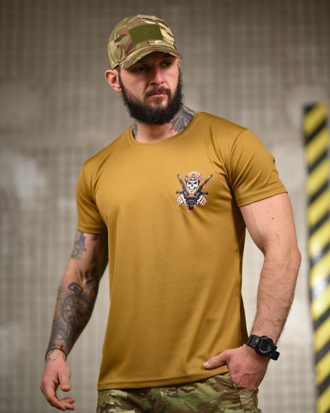 Тактична футболка SELION водій кайот ДЛ6479 розмір M 91676 фото
