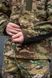 Флісова кофта Мультикам з Оливковими вставками 3D сітка MTP Military розмір S 02443-S фото 7