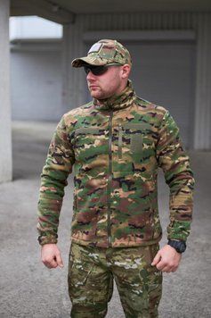Статутна флісова кофта мультикам розмір 46 0322 фото