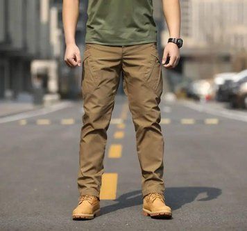 Мужские тактические брюки Tactical Койот усиленные карманы размер XL 03394-XL фото