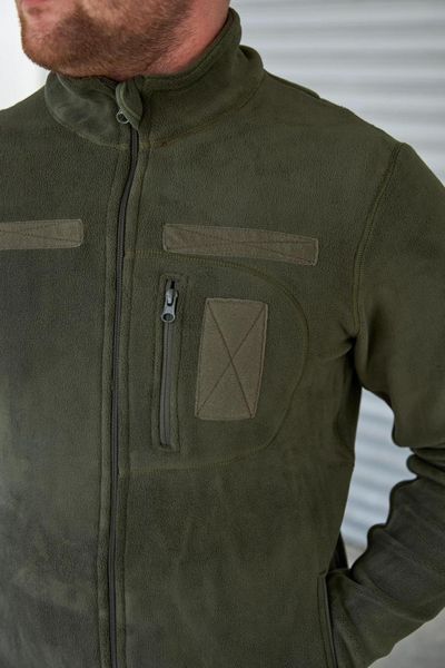 Кофта флісова Polartec олива Military розмір S 601090 фото