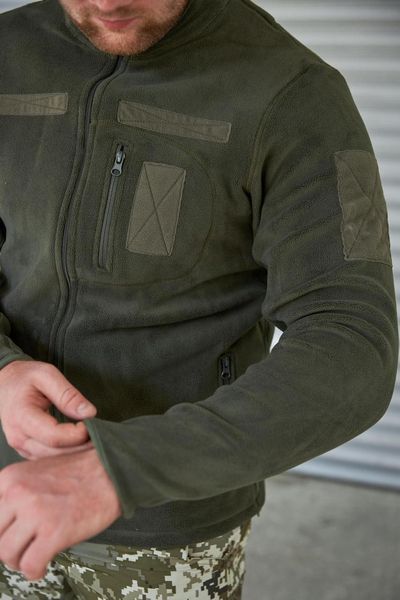 Кофта флісова Polartec олива Military розмір S 601090 фото
