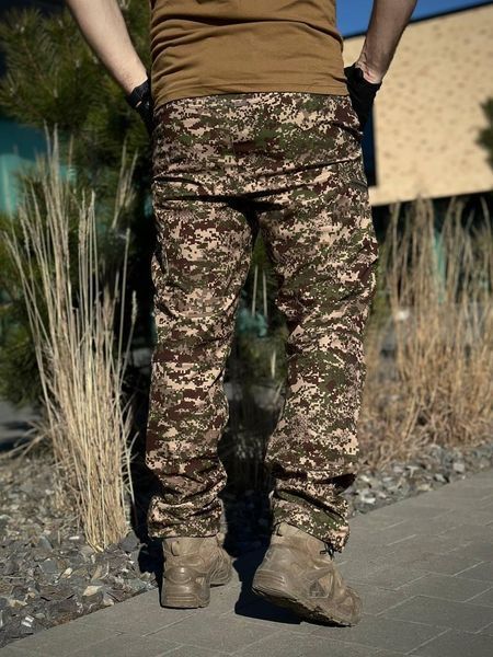 Утеплені Військові штани Soft Shell Military хижак розмір S 02613-S фото