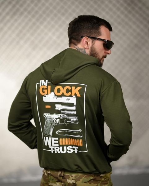 Милитари худи TRENASH Glock oliva ТР6035 размер M 95830 фото