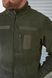 Кофта флісова Polartec олива Military розмір S 601090 фото 3