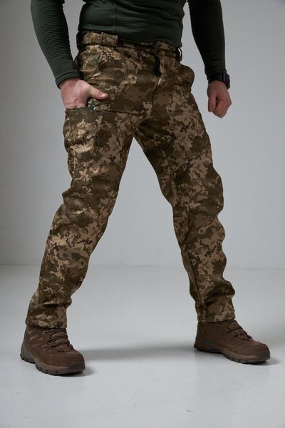 Штани Soft Shell Піксель ЗСУ SKMilitary розмір 44/3 579012 фото