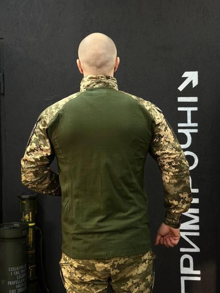 Тактичний Військовий Комплект Олива / Піксель Ягуар 4.5.0. Jaguar Убакс +Штани Under Body Armor Combat Shirt розмір 46 03099-46 фото