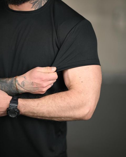 Тактична футболка SELION Молодість black ТР6847 розмір M 95491 фото