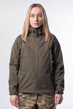 Куртка жіноча Олива Soft Shell Military Lady розмір XS 04395-XS фото