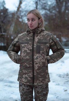 Куртка женская Termoloft R Military mm14 Pixel размер S 02201-S фото