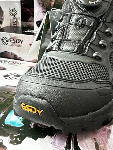 Кросівки тактичні ESDY чорні автошнурівка розмір 39 01156-39 фото