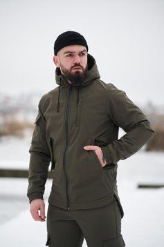 Куртка чоловіча soft shell Intruder хакі розмір S 159039996546 фото