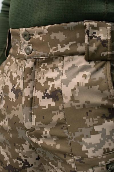 Военный комплект формы Soft Shell Military пиксель размер S 02600-S фото