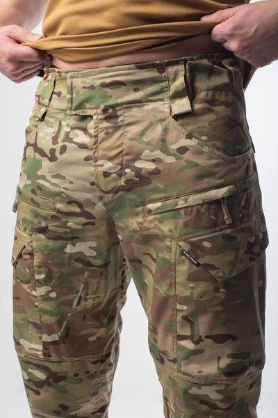 Брюки тактические Мультикам R-Force твил Military 04573-38R фото