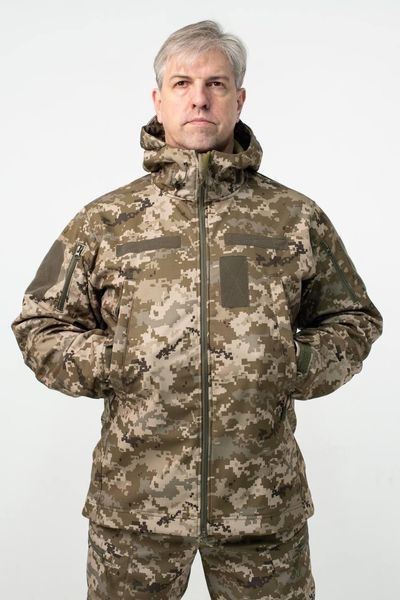 Военный комплект формы Soft Shell Military пиксель размер S 02600-S фото