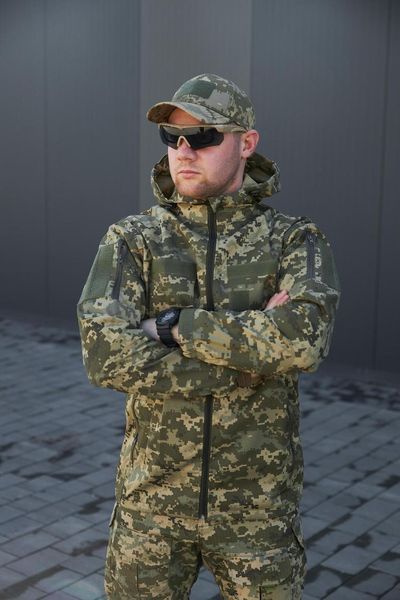 Легка літня куртка Грета піксель ЗСУ розмір 46 А-73 фото
