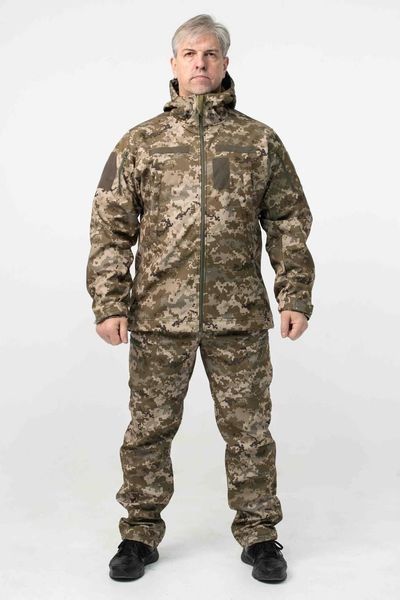 Военный комплект формы Soft Shell Military пиксель размер S 02600-S фото