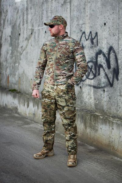 Кофта Soft Shell військова, Warchief multicam розмір М С-01 фото