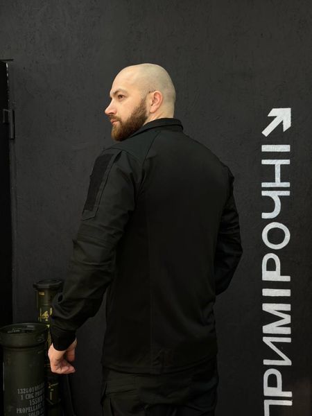 Тактический Военный Комплект Черный Ягуар 4.5.0. Jaguar Black Убакс +Штани Under Body Armor Combat Shirt размер 46 03087-46 фото