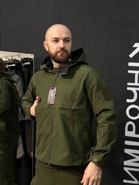 Літня Куртка VANGUARD Dewspo без утеплення олива розмір M 03405-M фото
