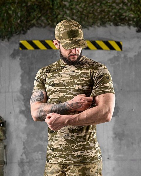 Літній костюм піксель 3в1,костюм піксель літній,тактичний костюм піксель +кепка,військовий костюм літній розмір S 91467 фото