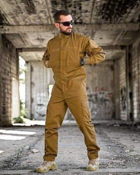 Літній костюм койот, костюм койот ЗСУ, форма койот літня, форма кітель штани койот, польова форма кайот розмір S 91385 фото