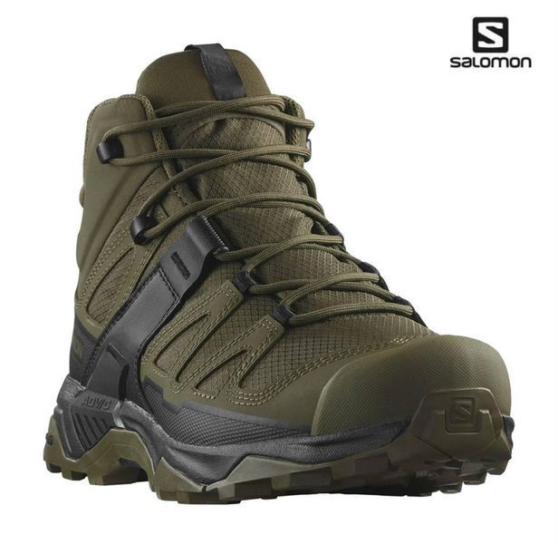 Черевики Salomon X Ultra Forces MID Green/Black розмір UK 5.5 / EU 38⅔ 03954-38⅔ фото