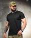 Тактическая футболка SELION Tactical black ТР6773 размер M 95287 фото 3