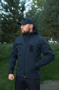 Куртка Soft Shell SKMilitary ДСНС (темно-синий) размер 62/6 101058 фото