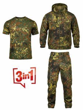 Тактический костюм 3в1 бундесвер ТР6981 размер S 95658 фото
