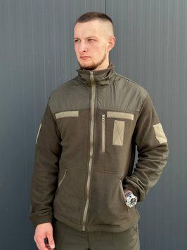 Флісова кофта олива Мілітарі розмір 42 00544-42 фото