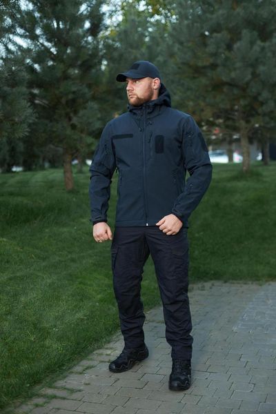 Куртка Soft Shell SKMilitary ДСНС (темно-синій) розмір 62/6 101058 фото