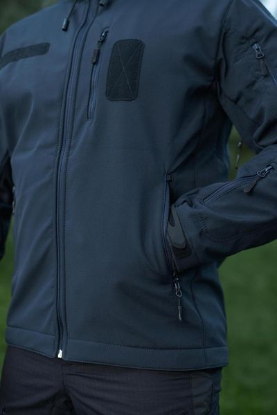 Куртка Soft Shell SKMilitary ДСНС (темно-синій) розмір 62/6 101058 фото