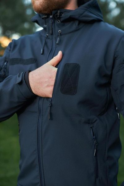 Куртка Soft Shell SKMilitary ДСНС (темно-синій) розмір 62/6 101058 фото