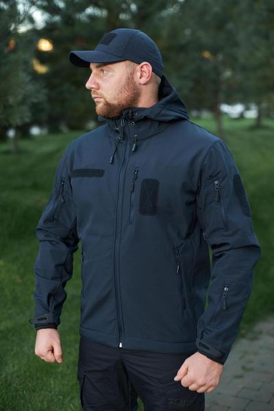 Куртка Soft Shell SKMilitary ДСНС (темно-синій) розмір 62/6 101058 фото