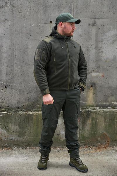 Флісова куртка SHARK SKIN GEN I MILITARY OLIVE (олива) розмір S 1068890 фото