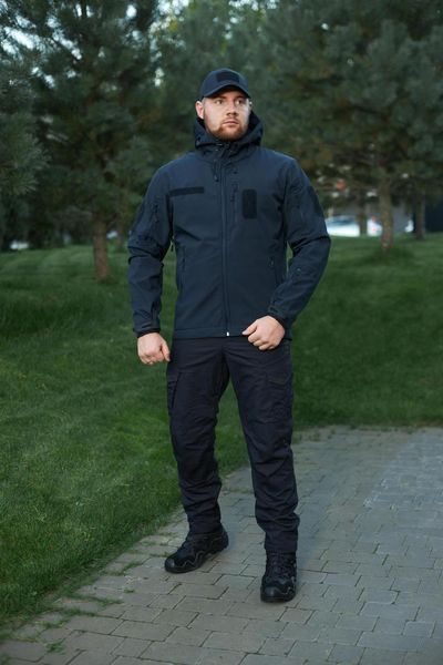 Куртка Soft Shell SKMilitary ДСНС (темно-синій) розмір 62/6 101058 фото
